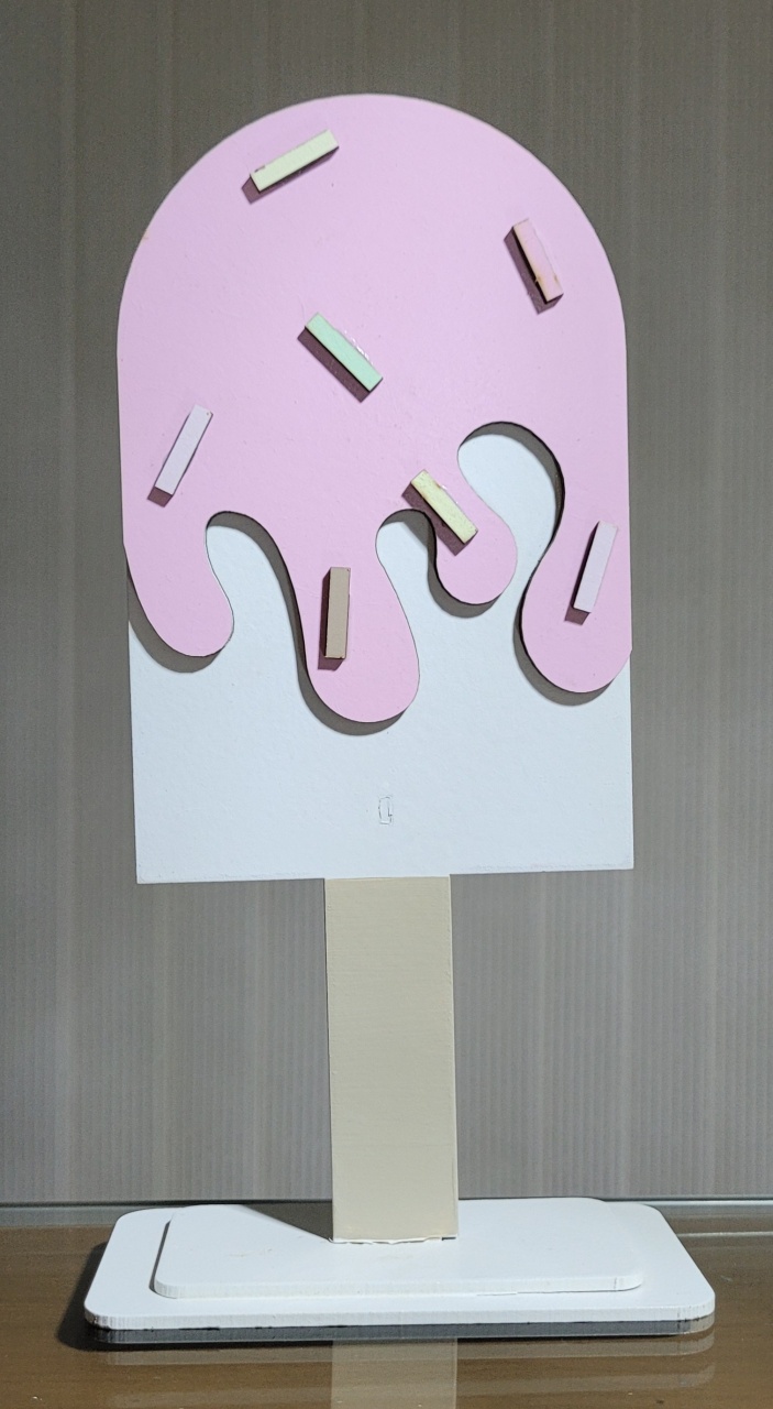 Picolé  - Rosa - lucia mendonça decoraçoes