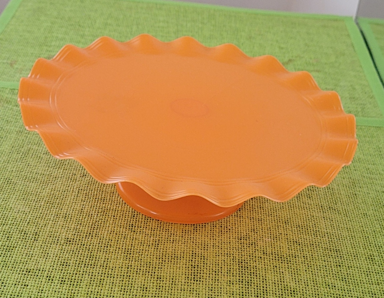 Laranja Flúor  - Ondulado  - lucia mendonça decoraçoes