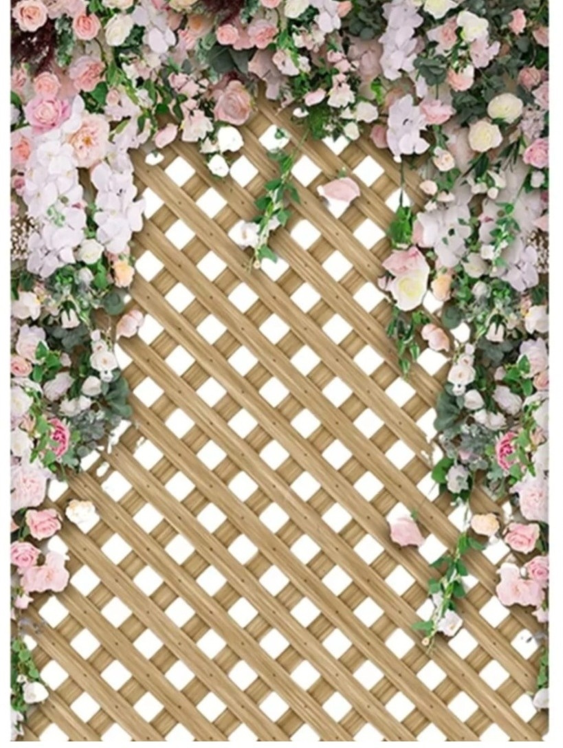 Capa Xadrez Floral - lucia mendonça decoraçoes