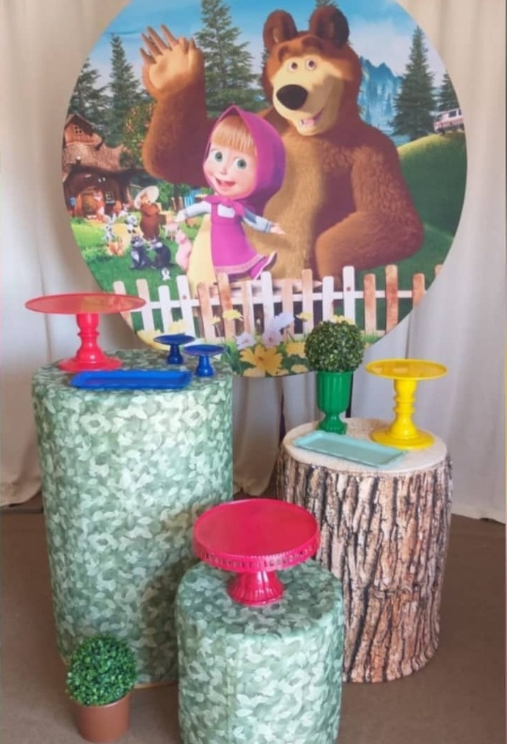 Marsha E O Urso  - lucia mendonça decoraçoes
