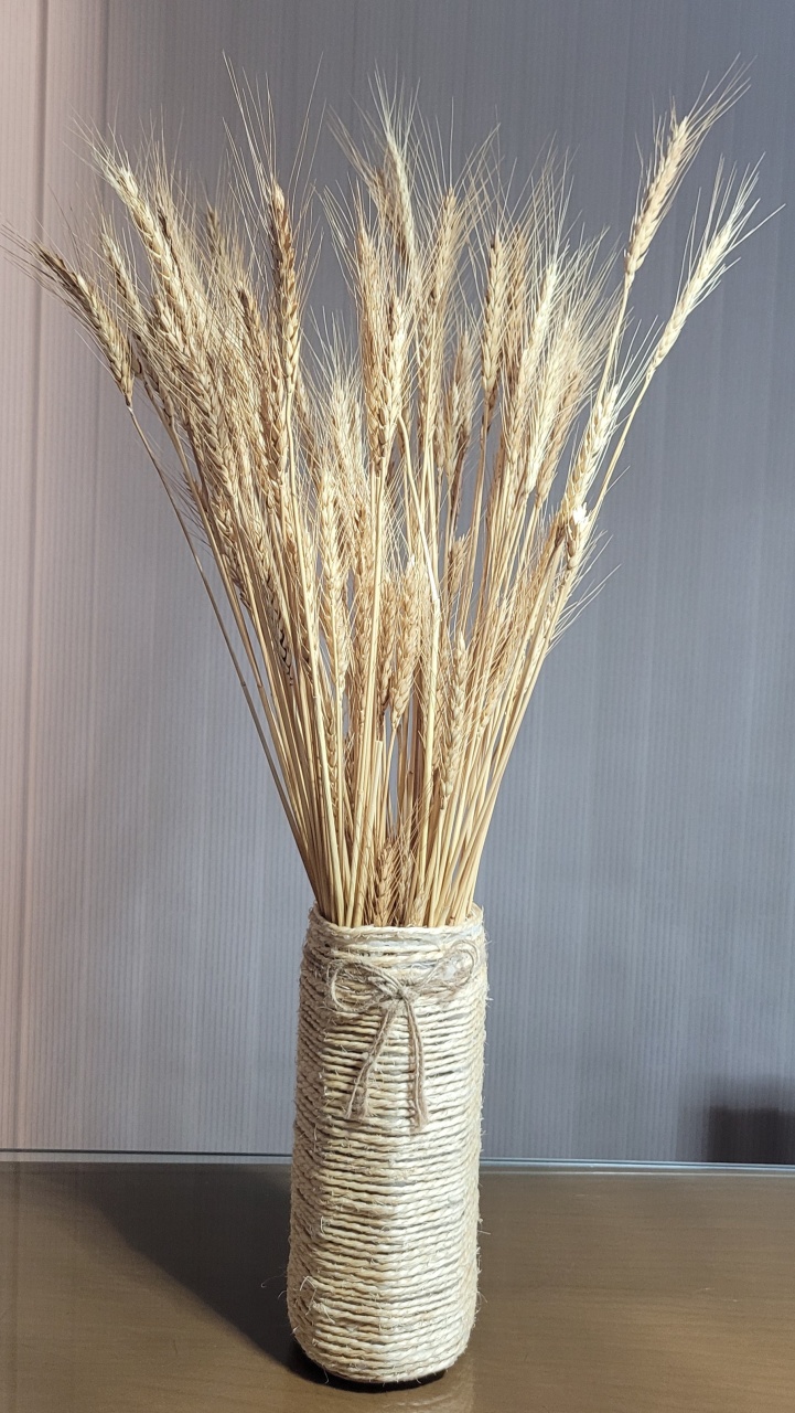 Arranjo Trigo - lucia mendonça decoraçoes