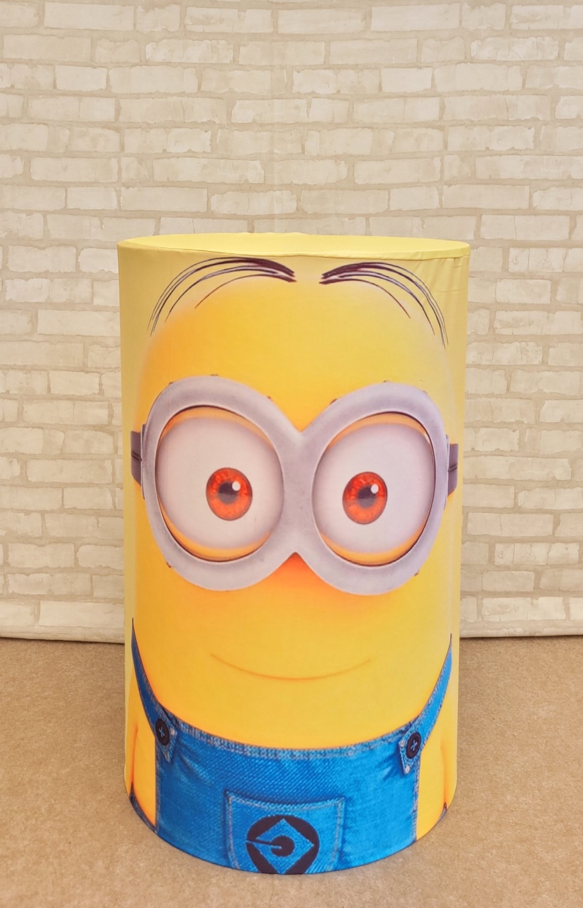 Capa Cilindro Minions - G  - lucia mendonça decoraçoes