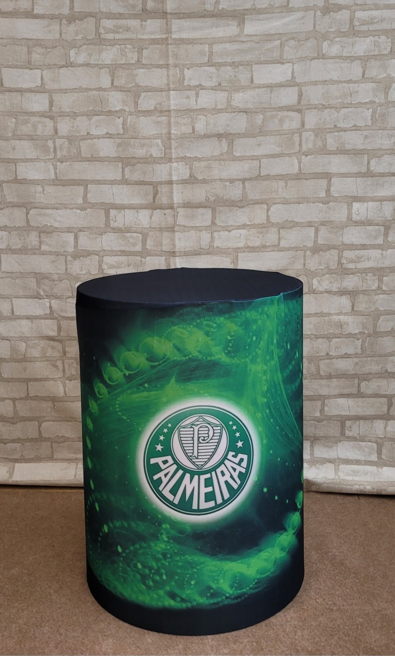 Capa Cilindro Palmeiras M - lucia mendonça decoraçoes