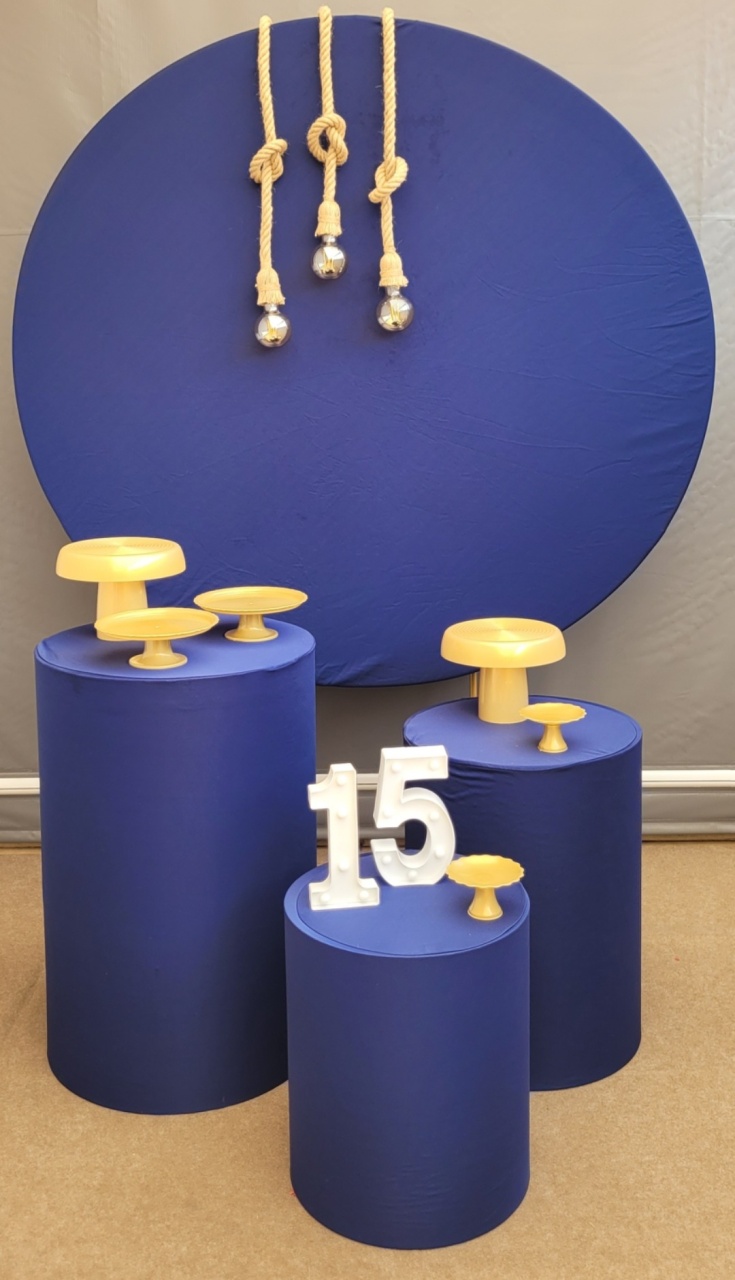 15 Anos Azul - lucia mendonça decoraçoes