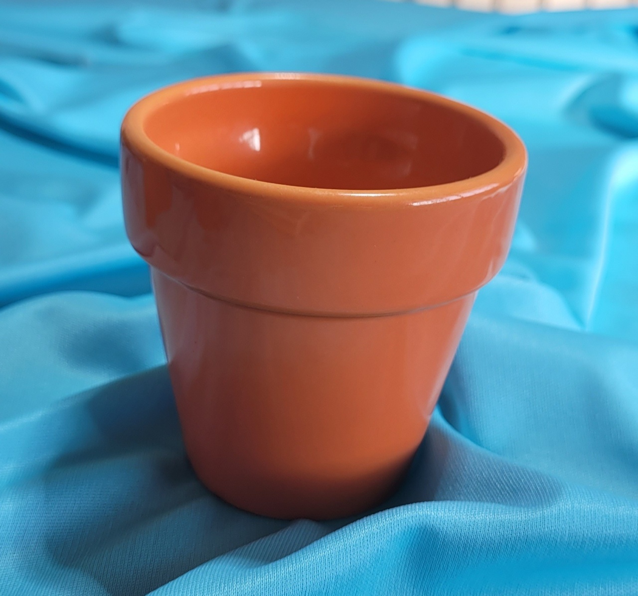 Mini Vaso Laranja - lucia mendonça decoraçoes