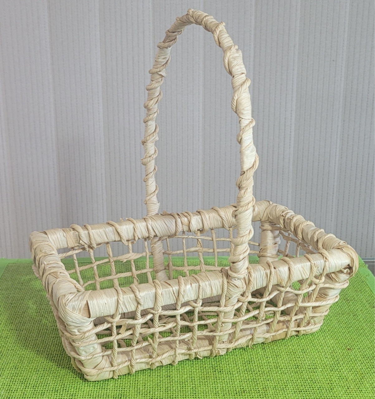 Cesta Retangular - lucia mendonça decoraçoes