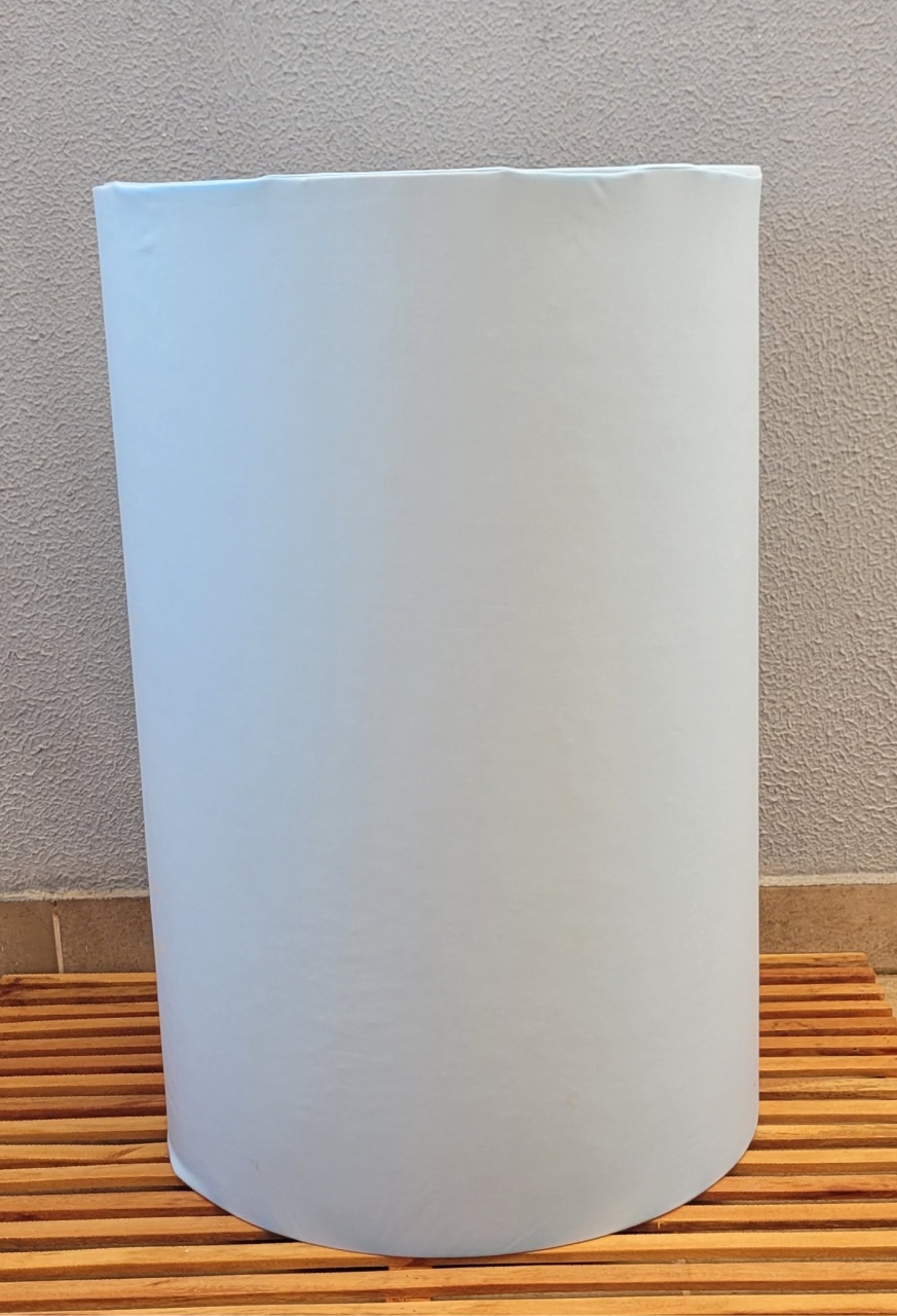 Capa Cilindro Azul Bebê-G - lucia mendonça decoraçoes
