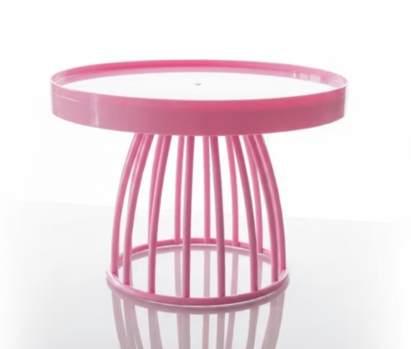 Boleira Roma Baby - Rosa Candy - lucia mendonça decoraçoes