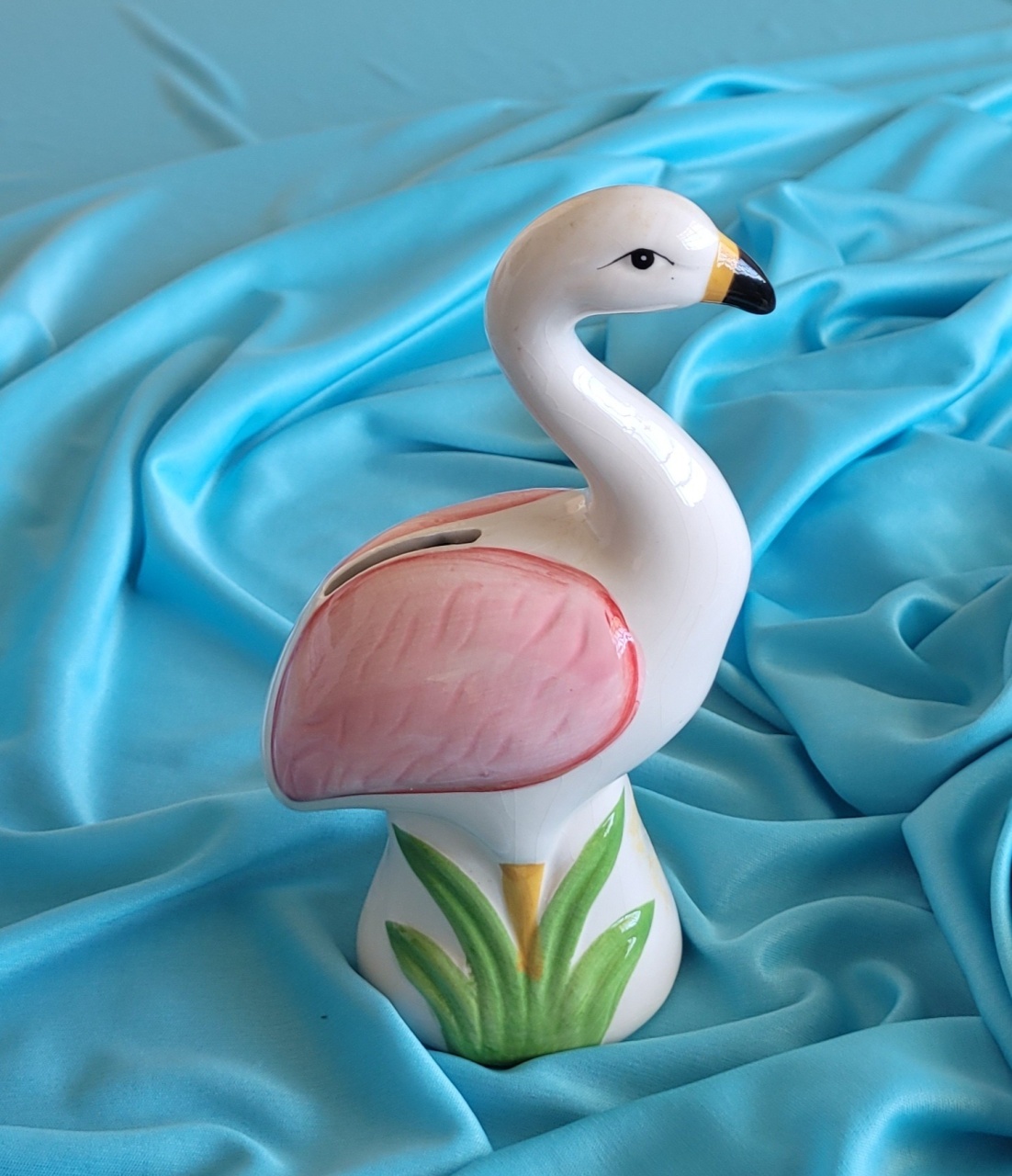 Flamingo Branco - lucia mendonça decoraçoes