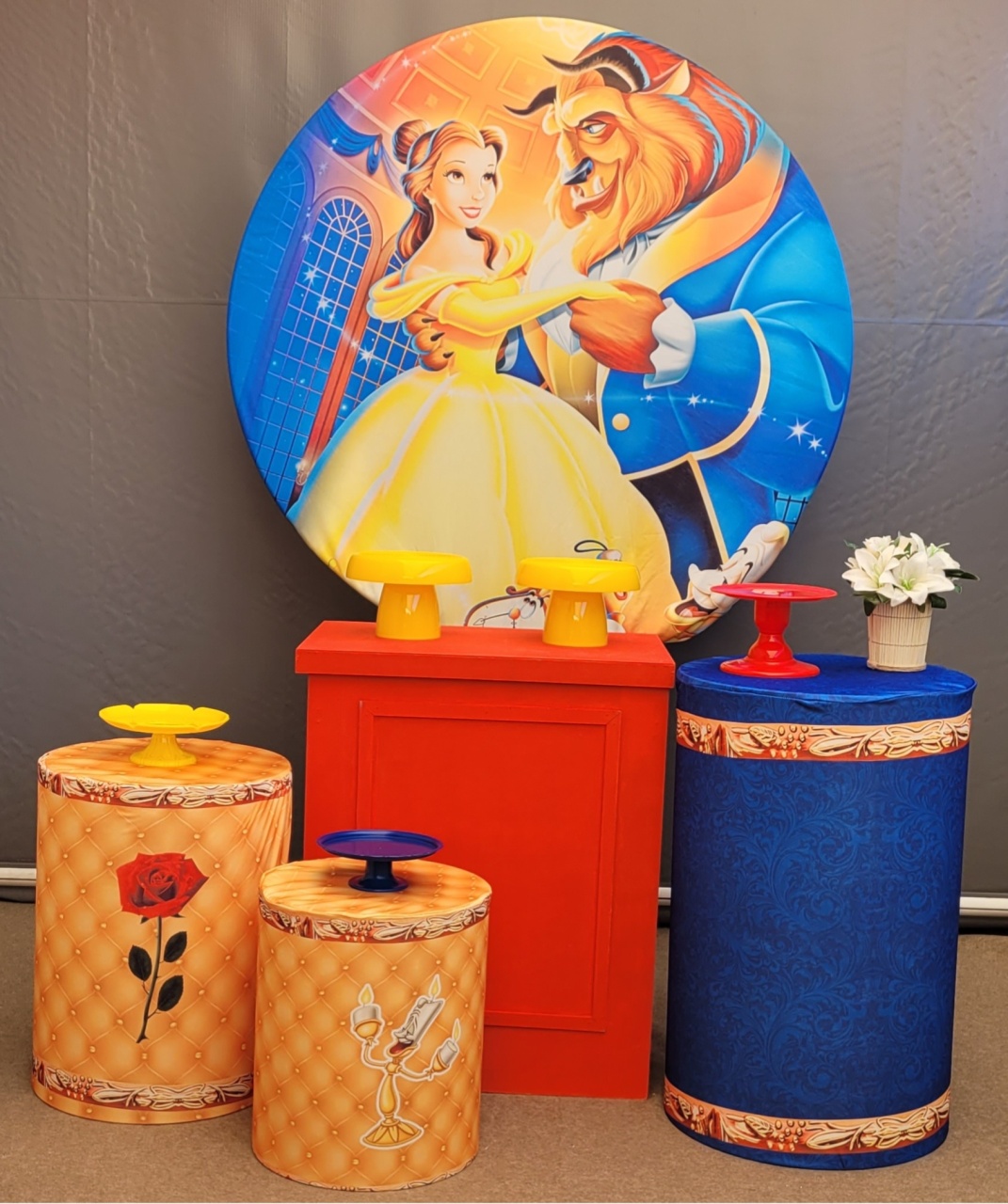 A Bela E A Fera - M - lucia mendonça decoraçoes