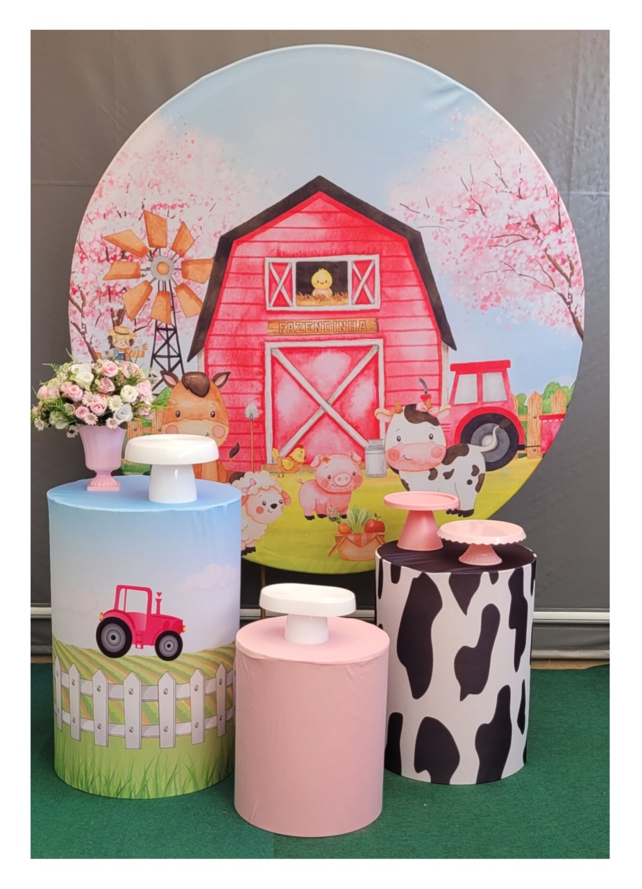 Fazendinha Rosa P - lucia mendonça decoraçoes