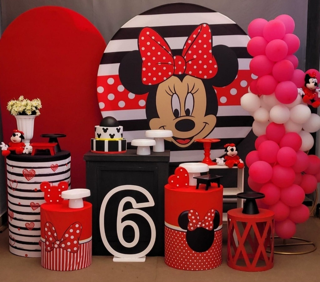 Minie Vermelha  - lucia mendonça decoraçoes