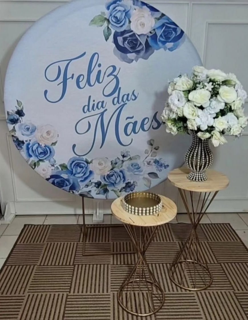 Mãe - Azul - lucia mendonça decoraçoes