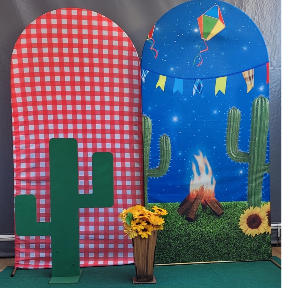 Festa Junina- Painel Duplo - lucia mendonça decoraçoes