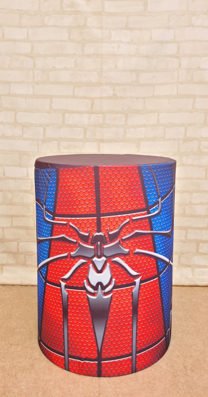 Capa Cilindro Homem Aranha - M - lucia mendonça decoraçoes