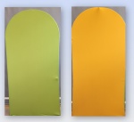 Capa Painel Romano: Verde Oliva / Amarelo Mostarda - imagem 2