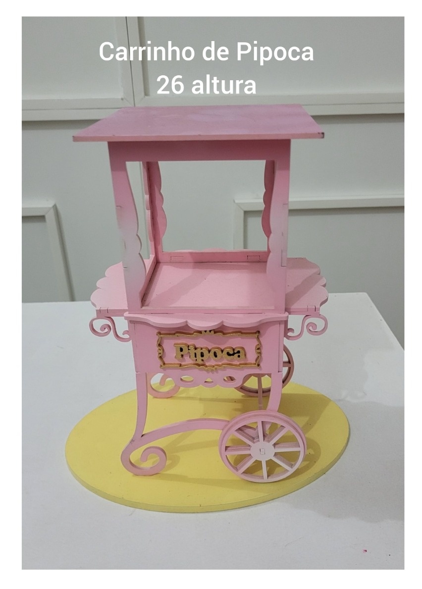 Carrinho de Pipoca - lucia mendonça decoraçoes