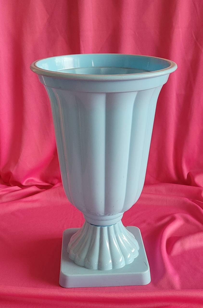 Vaso Azul Claro G - lucia mendonça decoraçoes