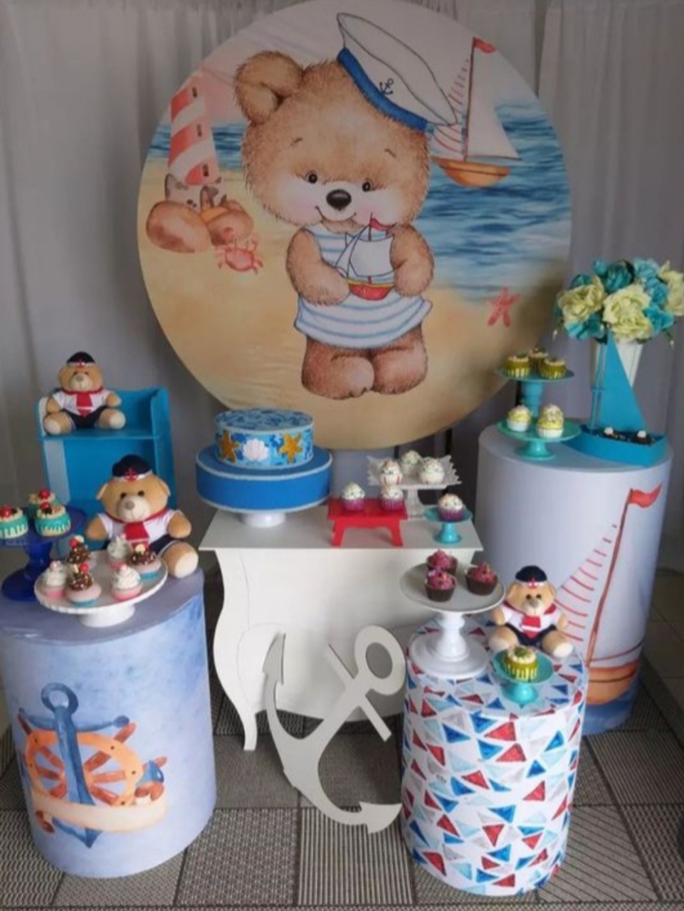 Urso Marinheiro 2 - lucia mendonça decoraçoes