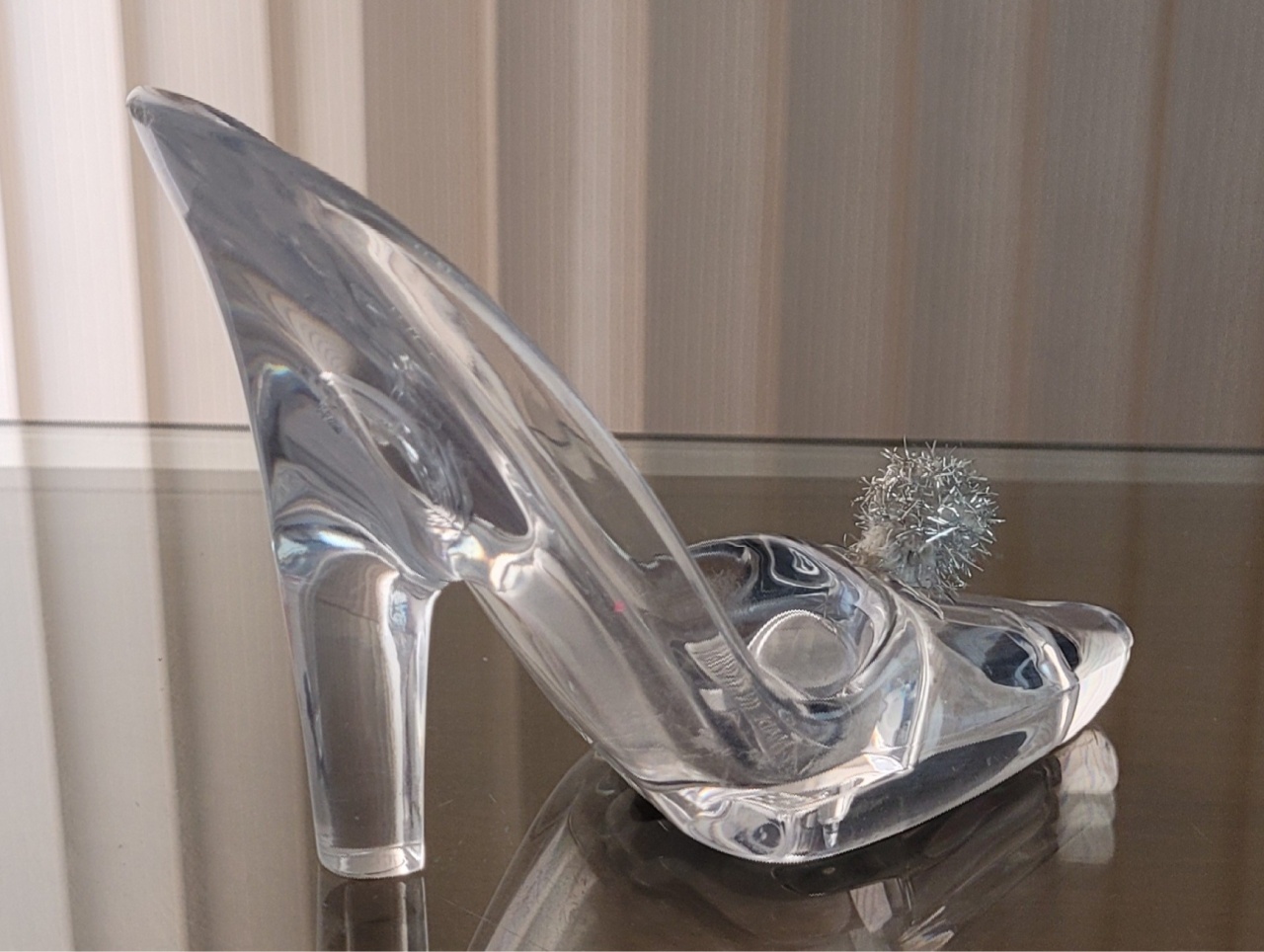 Sapatinho de " Cristal" - lucia mendonça decoraçoes