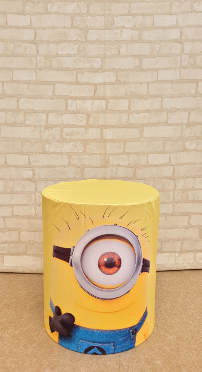 Capa Cilindro Minions - P - lucia mendonça decoraçoes