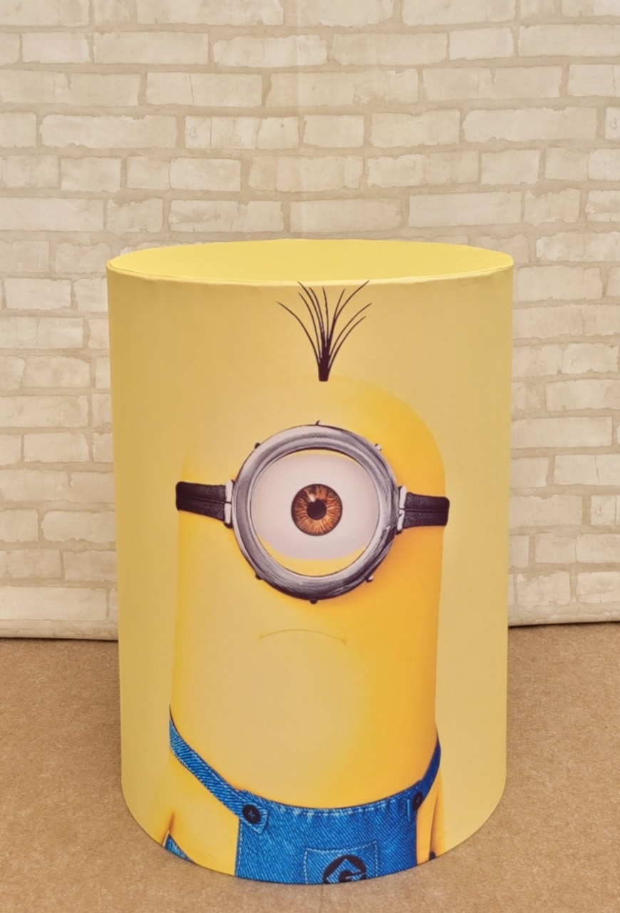 Capa Cilindro Minions -  M - lucia mendonça decoraçoes