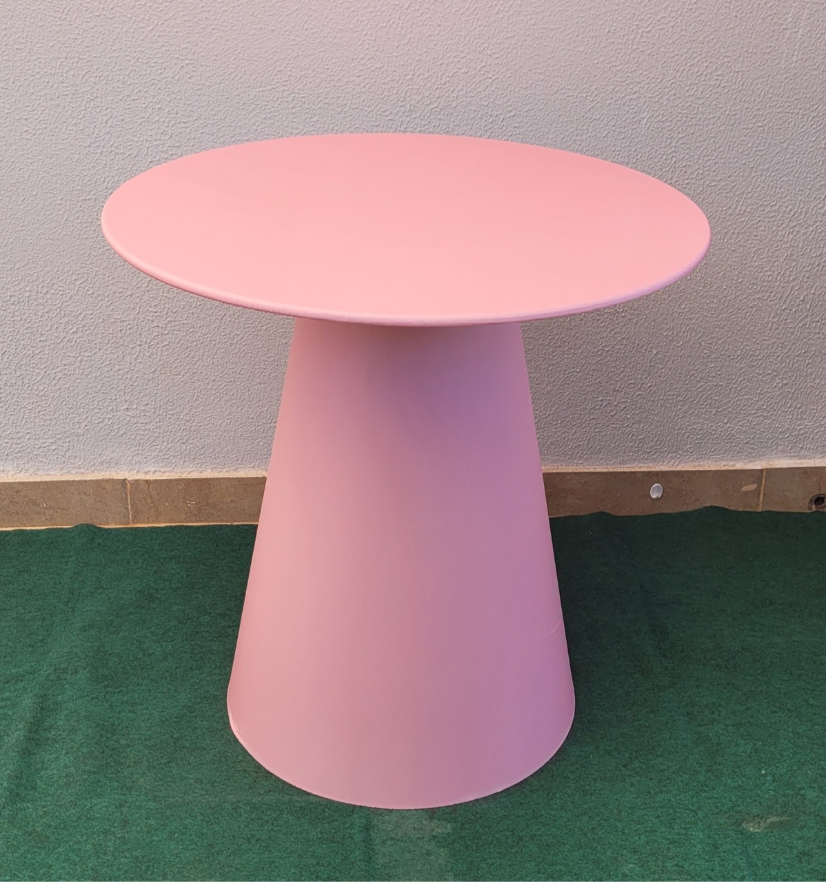 Capa Mesa Cone - Rosa Clean - lucia mendonça decoraçoes