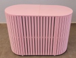 Cômoda Oval Ripada Rosa - imagem 2
