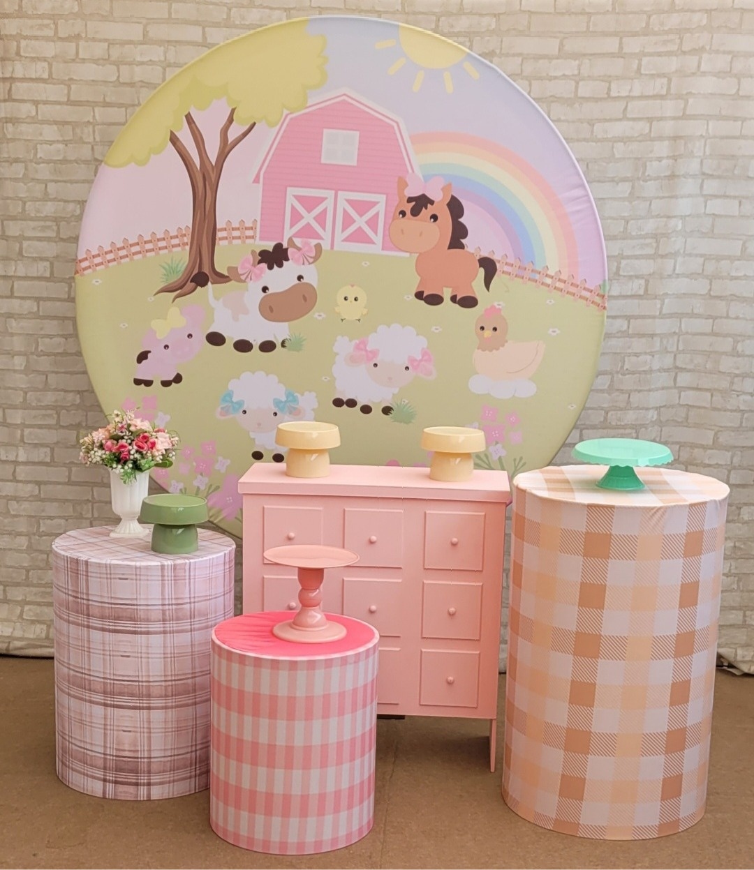 Fazendinha Rosa Clean M - lucia mendonça decoraçoes