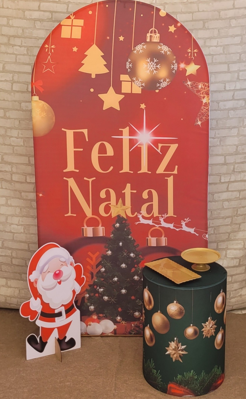 Natal Com Papai Noel - lucia mendonça decoraçoes