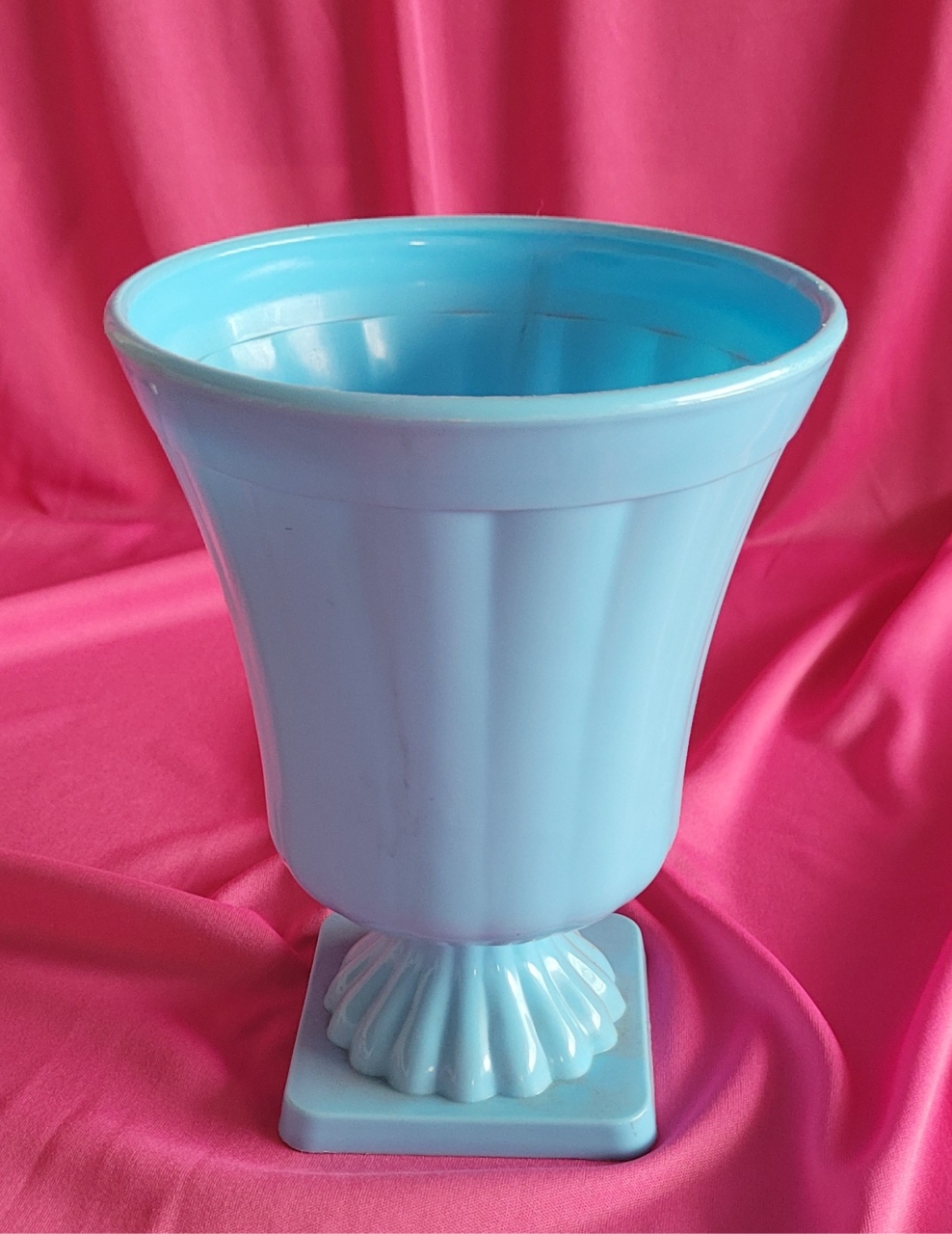 Vaso Azul Claro - lucia mendonça decoraçoes