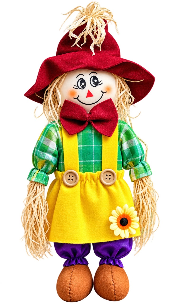 Espantalho Feminino M - lucia mendonça decoraçoes