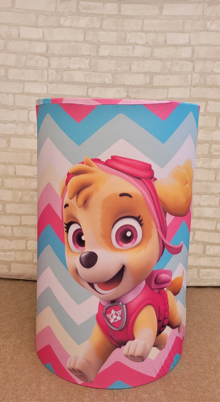 Capa Cilindro Patrulha Canina Feminino - G - lucia mendonça decoraçoes