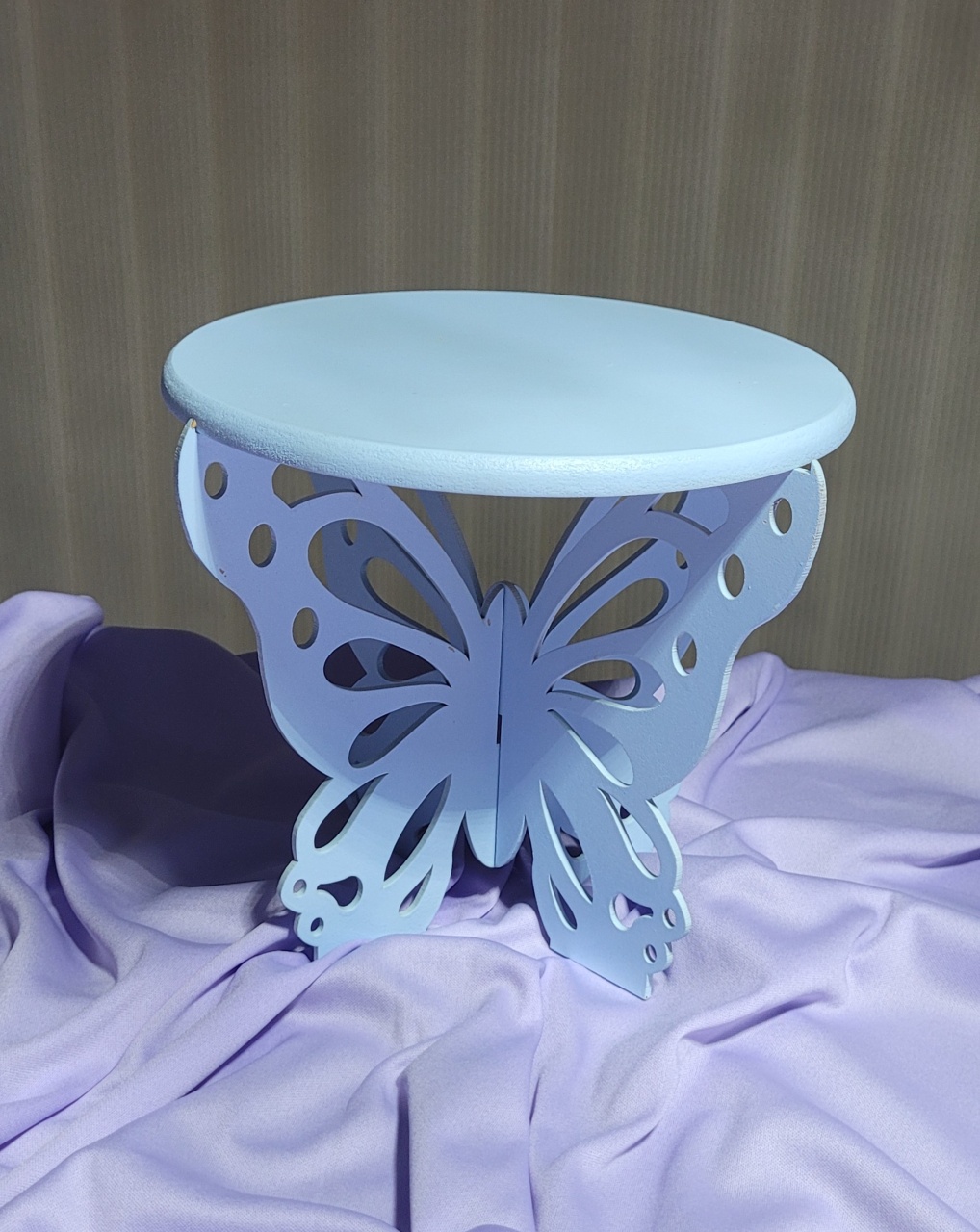 Borboleta Azul - Porta Doces - lucia mendonça decoraçoes