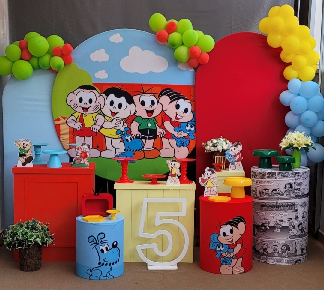 Turma da Mônica  - lucia mendonça decoraçoes