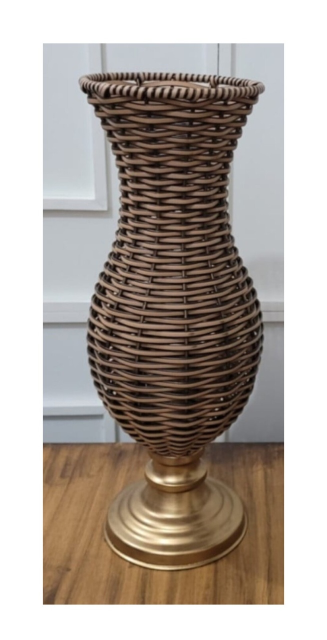 Vaso Vime - lucia mendonça decoraçoes