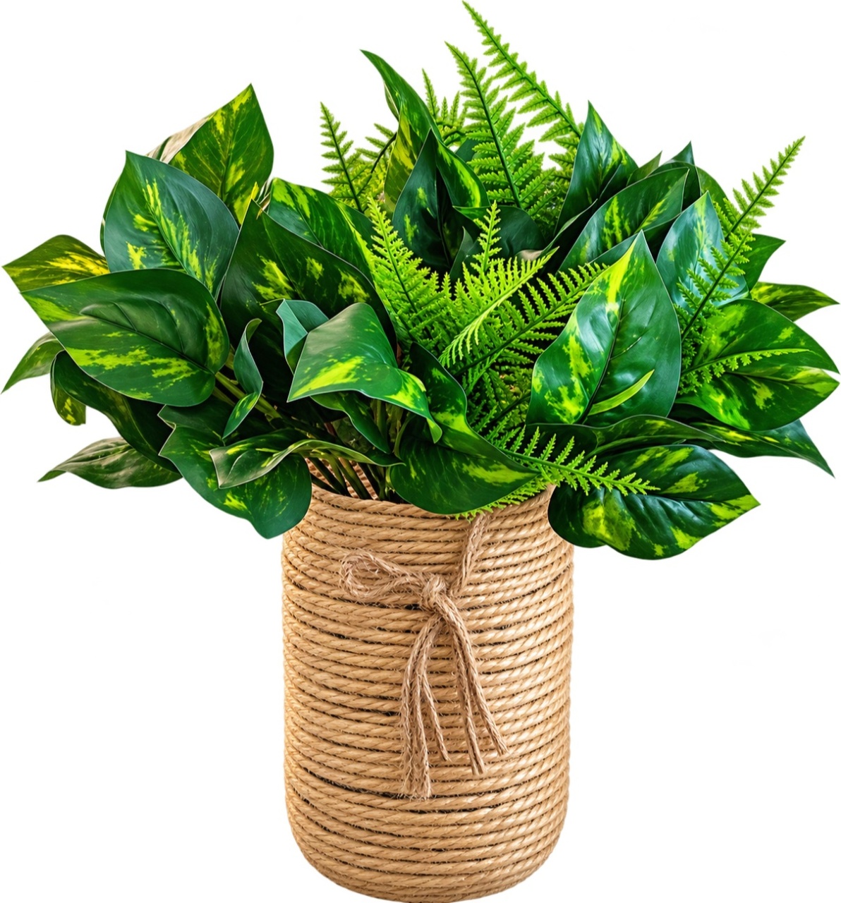 Arranjo Folhagem / Samambaia - lucia mendonça decoraçoes