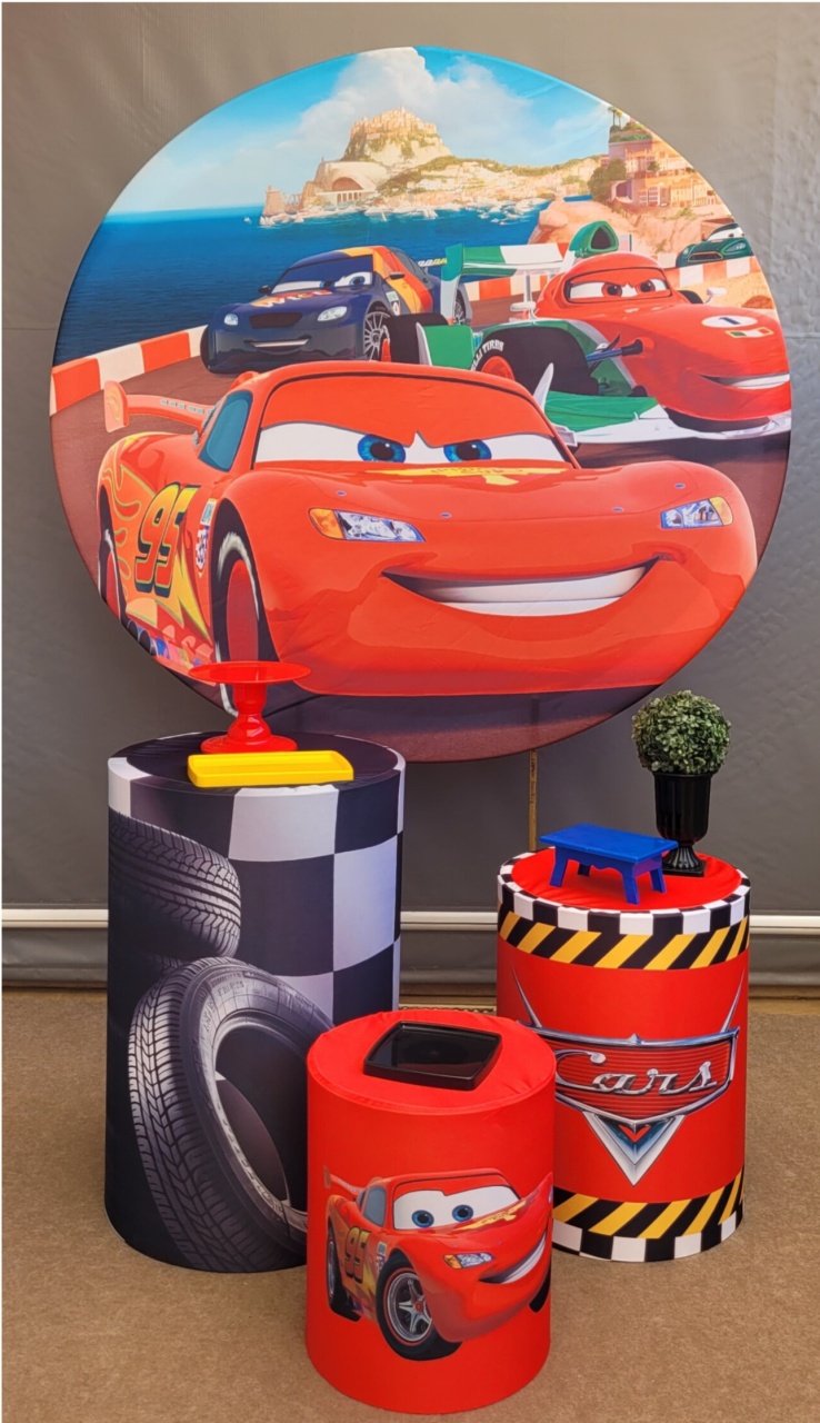 Relâmpago Macqueen/Carros - P - lucia mendonça decoraçoes