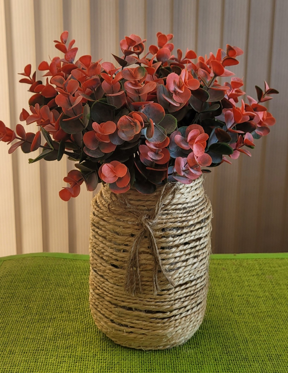 Arranjo Cor Vermelho - lucia mendonça decoraçoes