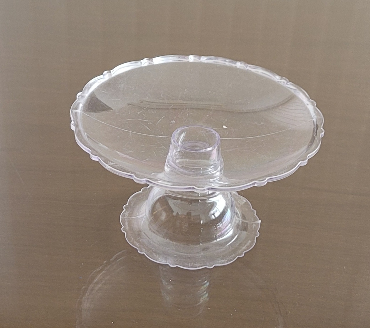 Mini Cake Transparente  - lucia mendonça decoraçoes