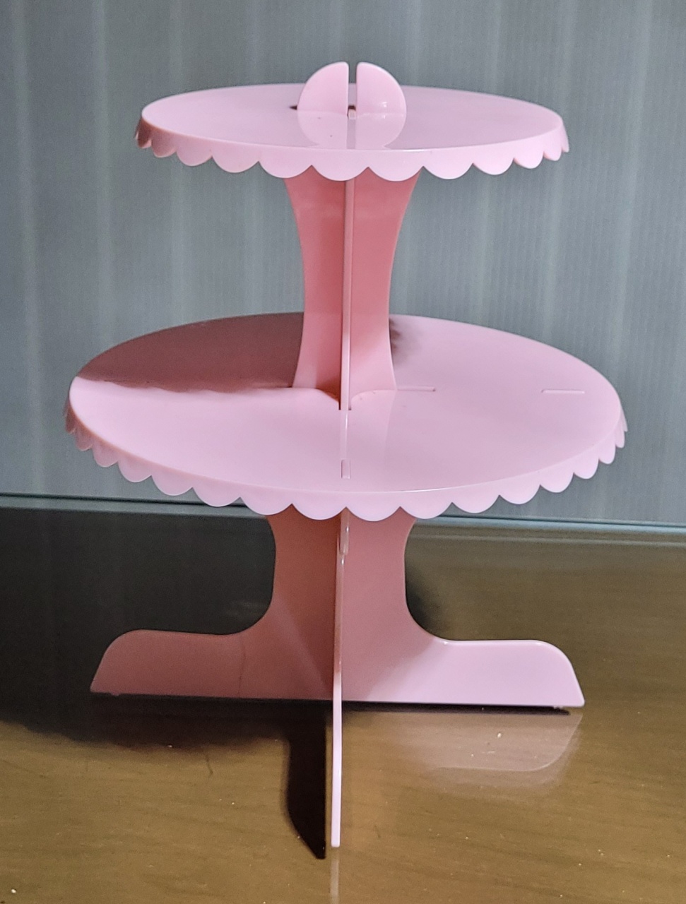 Porta Doces Desmontável  - Rosa - lucia mendonça decoraçoes