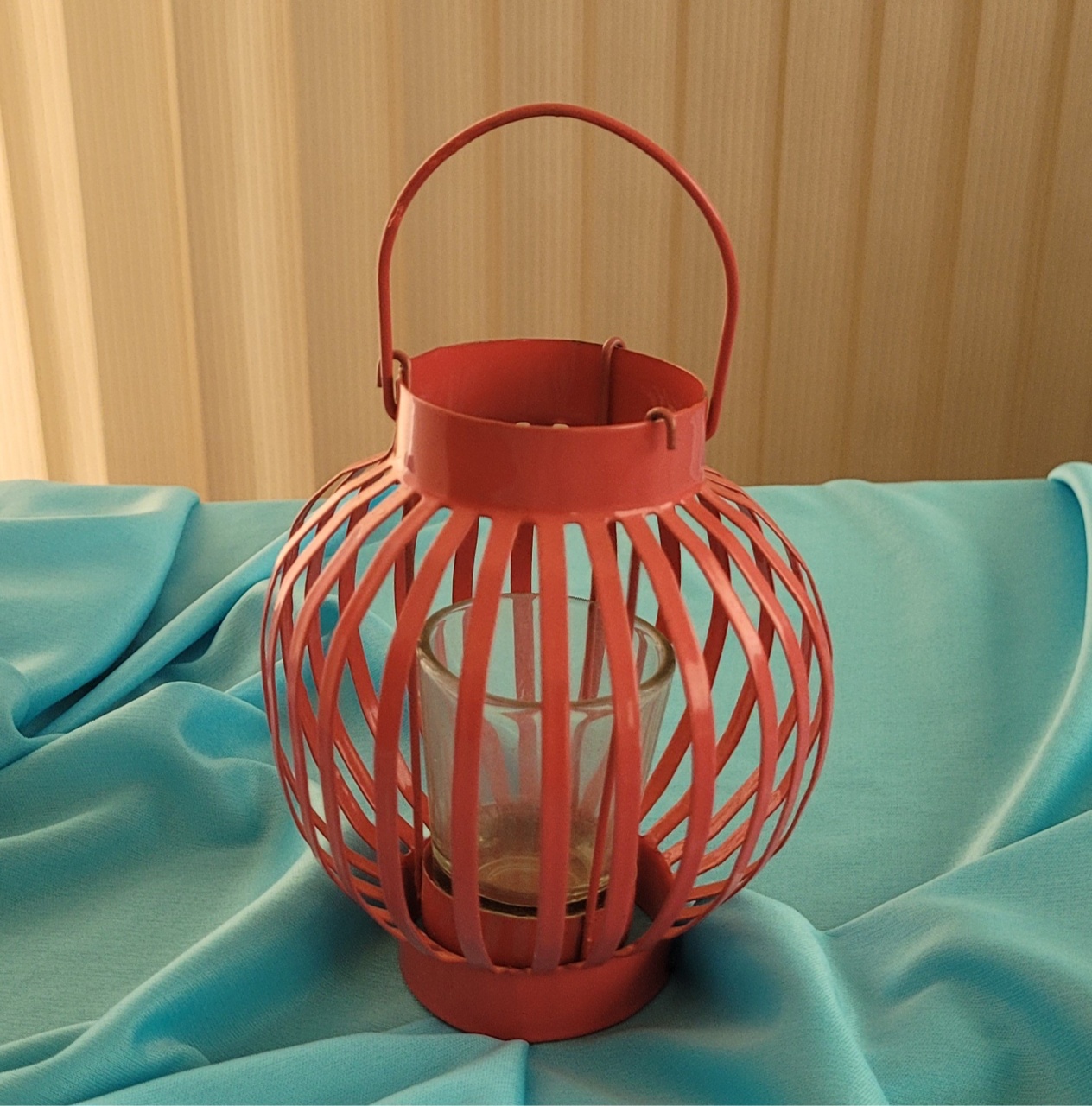Lanterna Laranja - lucia mendonça decoraçoes