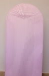 Capa Painel Retangular Ripado Rosa Clean - imagem 1