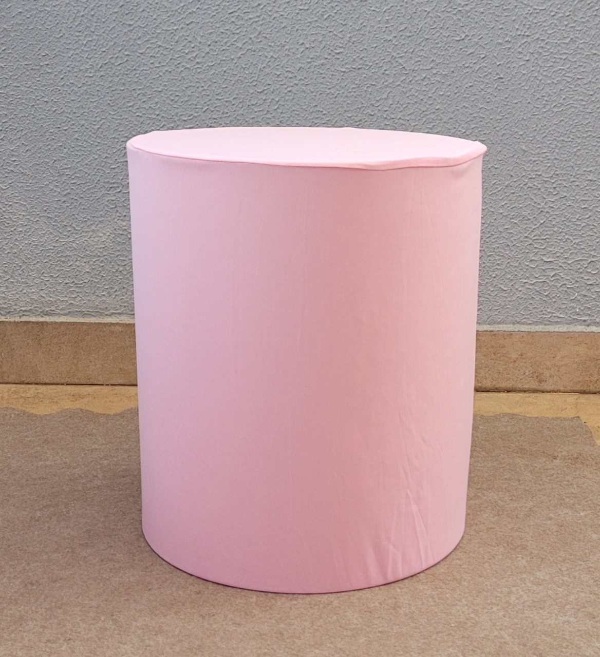 Capa Cilindro Rosa Clean P - lucia mendonça decoraçoes