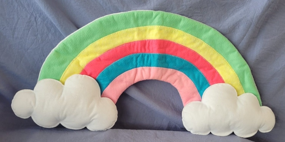Arco Iris Feltro - lucia mendonça decoraçoes