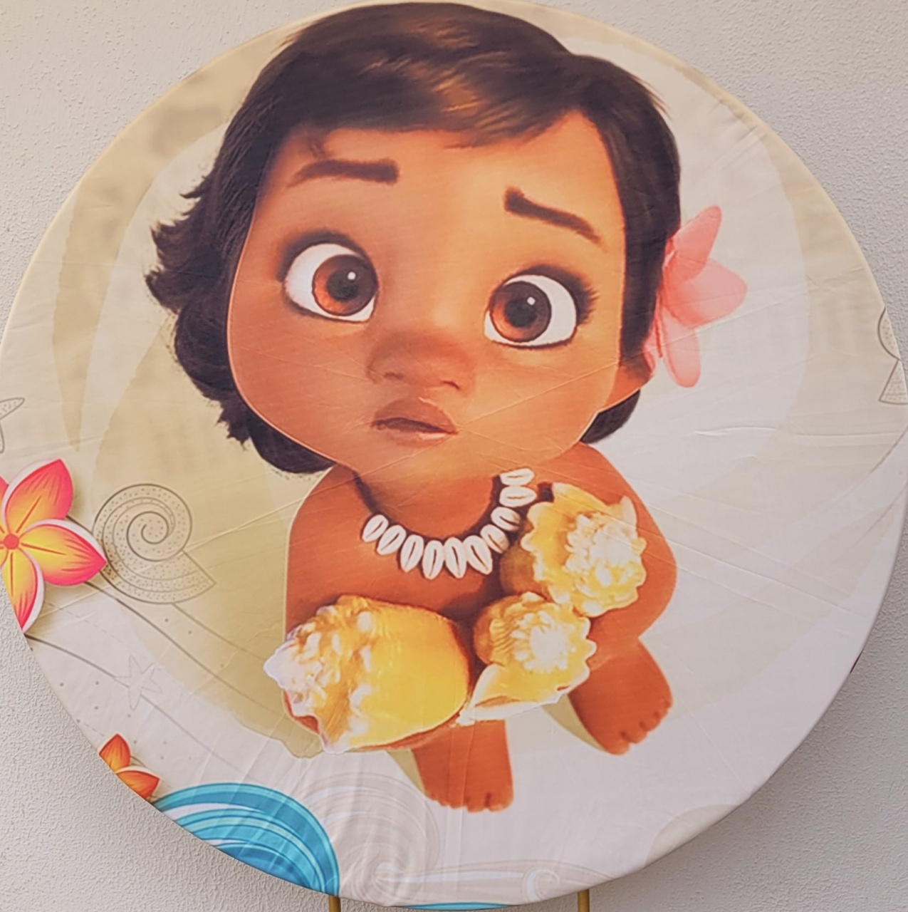 Capa Painel Moana Bebê  - lucia mendonça decoraçoes