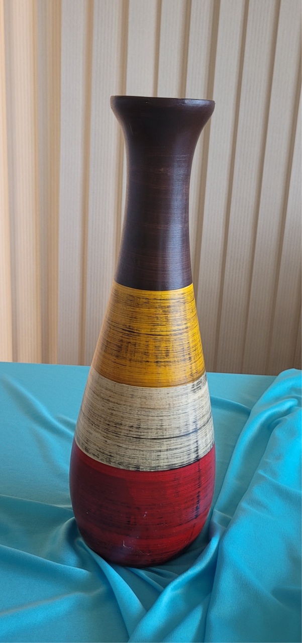 Vaso Longo G - lucia mendonça decoraçoes