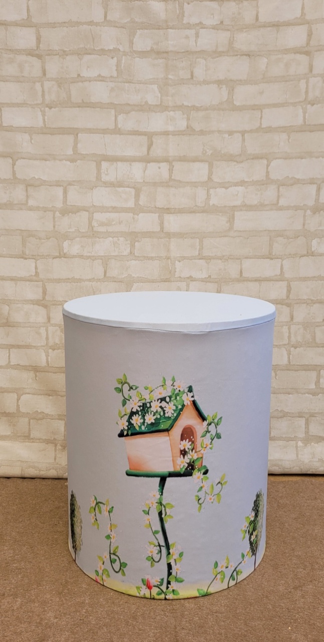Capa Cilindro Jardim 1 - P - lucia mendonça decoraçoes