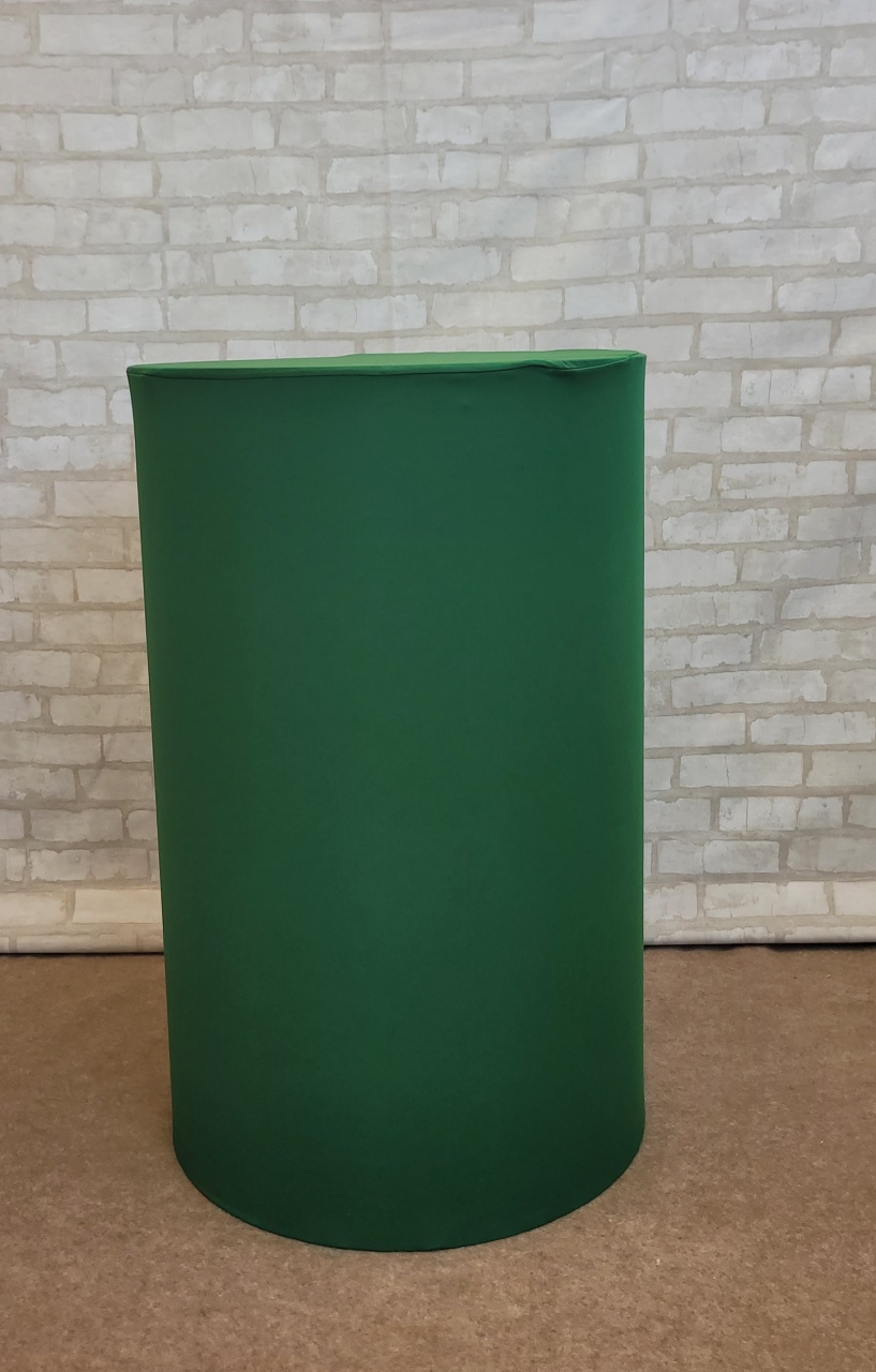 Capa Cilindro Verde G - lucia mendonça decoraçoes