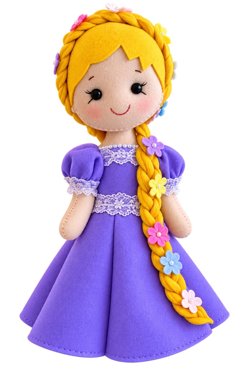 Princesa 2 -  Rapunzel - lucia mendonça decoraçoes